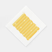 大量の金ゴールド スタンダードランチョンナプキン (角)