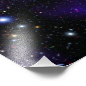大量の銀河系 フォトプリント            (角)