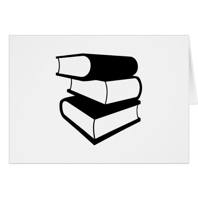 大量の黒い本 (正面横)