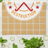 大量破壊兵器フィールドホッケータオル キッチンタオル (折り畳み)