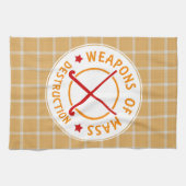 大量破壊兵器フィールドホッケータオル キッチンタオル (横)