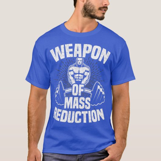 大量破壊兵器ボディビル Tシャツ (正面)