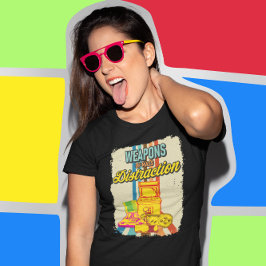 大量破壊兵器 – ビデおもしろいオゲーム Tシャツ