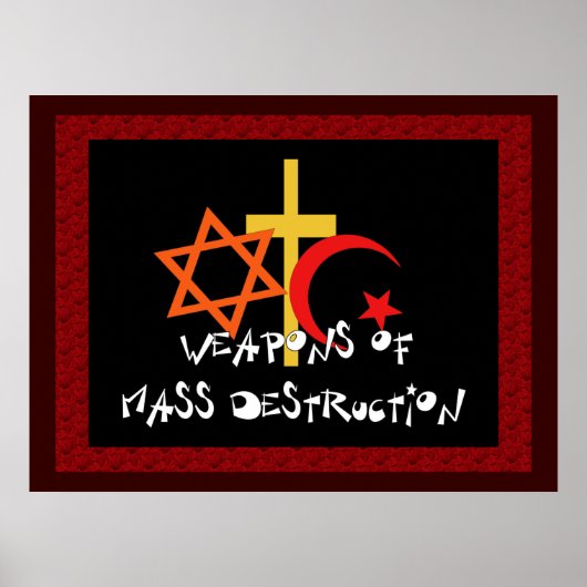 大量破壊兵器 ポスター (正面)