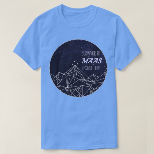 大量破壊遺族 Tシャツ (デザイン正面)