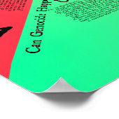 大量虐殺の地図 ポスター (角)