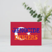 大量虐殺否定派のポストカード ポストカード (スタンド正面)