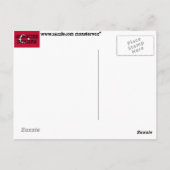 大量虐殺否定派のポストカード ポストカード (裏面)