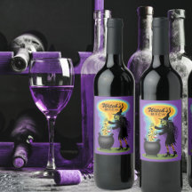 大釜で泡立てる魔法使い