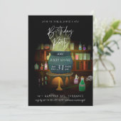 大釜の魔女のハロウィン誕生日パーティー 招待状 (スタンド正面)