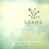 大開きの花火スター・金ゴールド来ズ・スーン・ホワイト ウィンドウサイン (シート3)