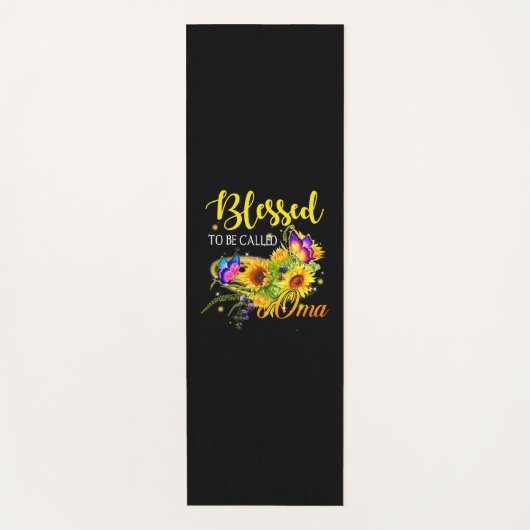 大間ひま賛美わりと呼ばれる母の芸術 ヨガマット (正面)