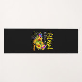 大間ひま賛美わりと呼ばれる母の芸術 ヨガマット (正面(横))