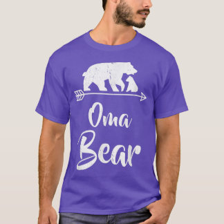 大間クマの家族のクリスマスコスチューム Tシャツ