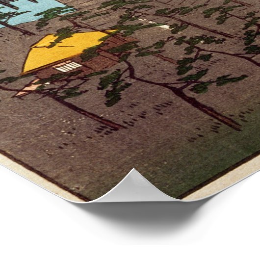 大阪の眺め ポスター (角)