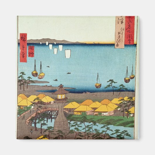 大阪の眺め マグネット (正面)