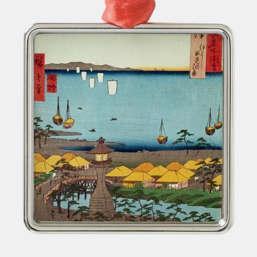 大阪の眺め メタルオーナメント (正面)