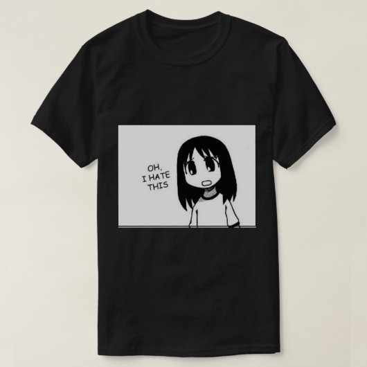 大阪はこれが嫌いだ Tシャツ (デザイン正面)