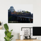 大阪城ブリッジジャパン旅行先 ポスター (ホームオフィス)