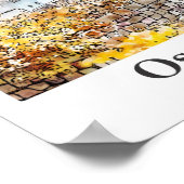 大阪城日本旅行水彩手描き ポスター (角)