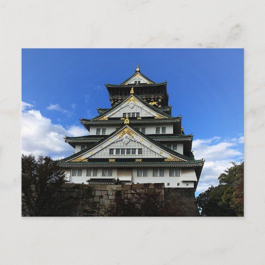大阪城日本#1葉書 ポストカード (正面)