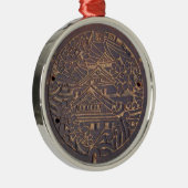 大阪市のマンホール メタルオーナメント (右)