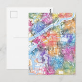 大阪市地図 ポストカード (正面/裏面)