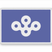 大阪府国旗 シール (正面)