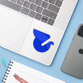 大阪府東大阪（東大阪）のエンブレム シール (ノートパソコンとiPhone)