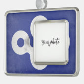 大阪府 シルバープレートフレームオーナメント (左)