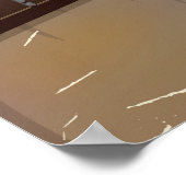 大阪新幹線ヴィンテージ旅行ポスター ポスター (角)