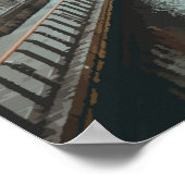 大阪旅行アート ポスター (角)