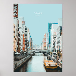 大阪旅行アート ポスター