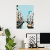 大阪旅行アート ポスター (ホームオフィス)