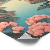 大阪日本山富士トラベルアートヴィンテージ ポスター (角)