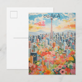 大阪日本旅行都市絵画美学 ポストカード