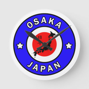 大阪日本 ラウンド壁時計