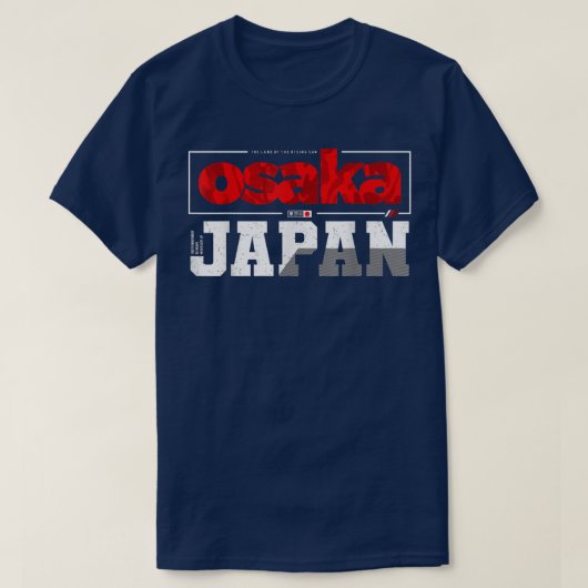大阪日本 Tシャツ (デザイン正面)