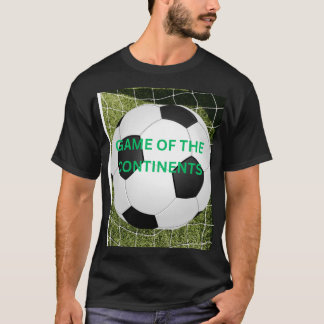 大陸のゲーム フットボール Tシャツ