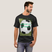 大陸のゲーム フットボール Tシャツ (正面フル)