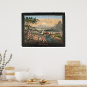 大陸全体(0005A) ポスター (キッチン)