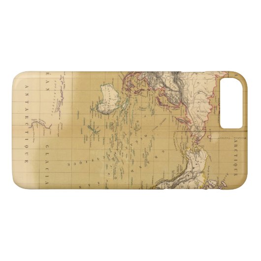 大陸地図 Case-Mate iPhoneケース (裏面(横))