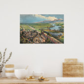 大陸横断 – FFBパーマーファインアートポスター ポスター (キッチン)