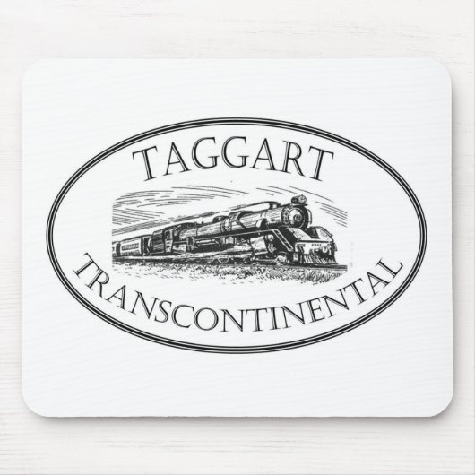 大陸横断Taggart マウスパッド (正面)