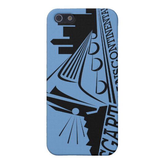 大陸横断Taggert iPhoneケース (裏面)