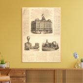 大陸生命保険会社 キャンバスプリント (インサイチュ (リビング))