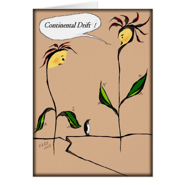 大陸移動説 (正面)