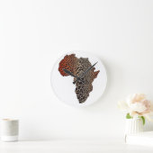 大陸素晴らし ラウンド壁時計 (ホーム)