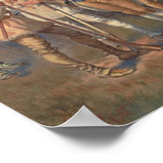 大陸軍 ポスター (角)