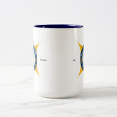 大陸間鉄道(ICR) Mug（改訂） ツートーンマグカップ (中央)